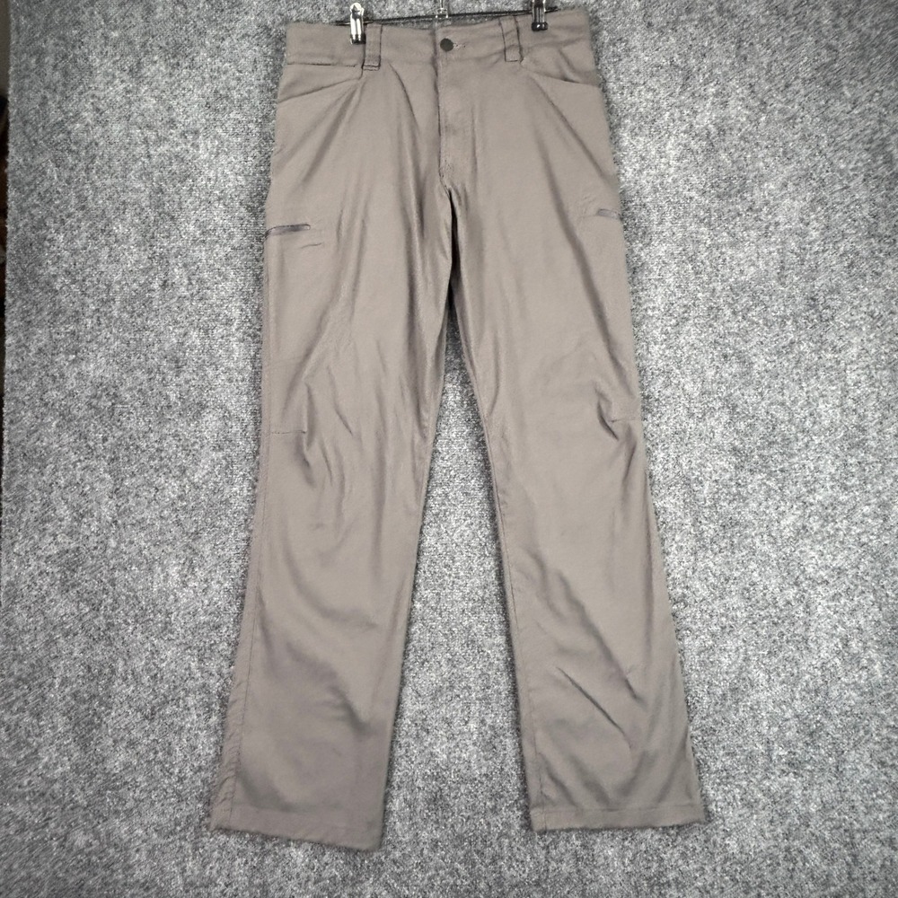 Wrangler Outdoor‎ Series Mens Straight Leg Cargo Hiking Pants Grey 36x31